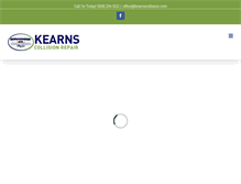 Tablet Screenshot of kearnscollision.com